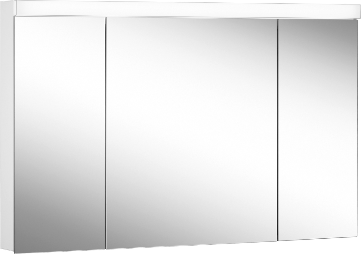 Armadio specchio Schneider LOP 120/3/LED, 3000K, bianco