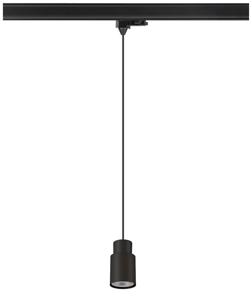 Pendelleuchte SLV PURI 2.0 Tube AD3PH GU10 1×6W DIM Ø55mm schwarz