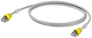 Câble patch crossover Weidmüller CabinetLine cat.6A LSZH RJ45/RJ45 3m gris