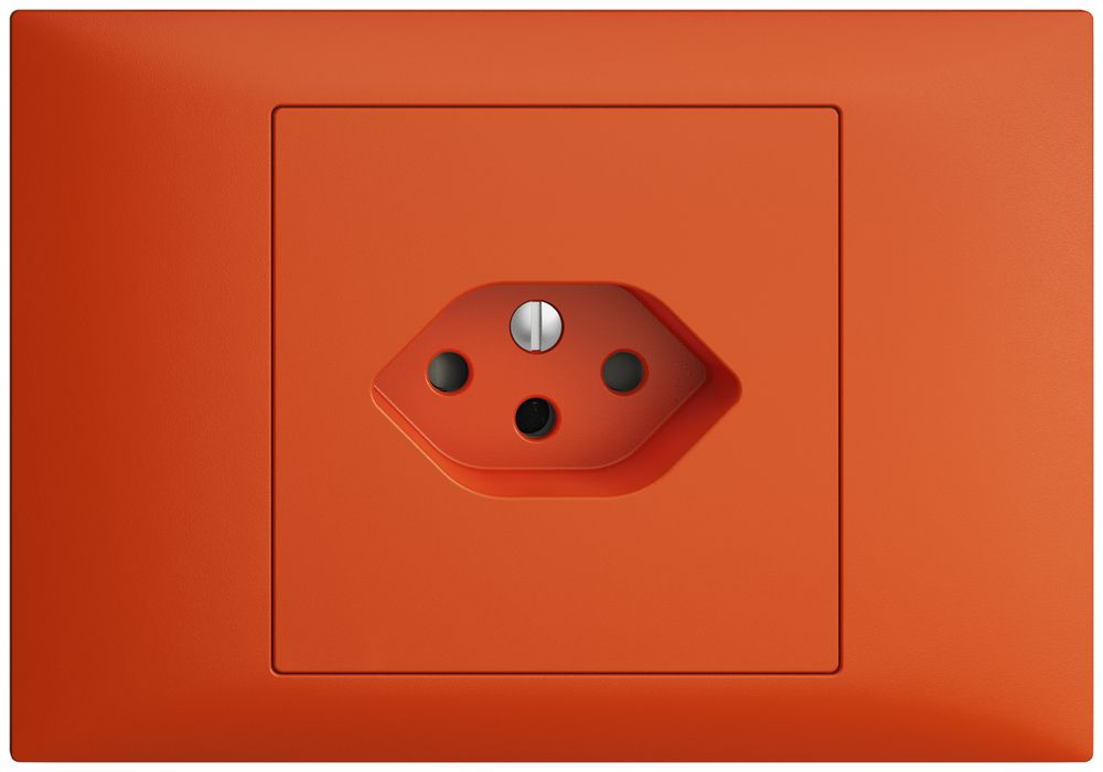 Prise INC EDIZIOdue BKE T13 orange