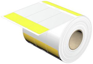 Étiquette pour marqueur de câble WM THM WO p.Ø8…21.7mm 93mm polyester jaune