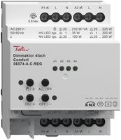 Actionneur variateur 4× AMD Comfort, 6mA, puissance de commutation max.855W, 4UM