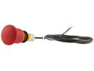 Interru.arrêt d'urgence AP Eaton C22-PVT45P débloc.à rota.2NC Ø22.5mm IP67/IP69K