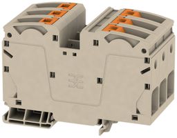 Durchgangs-Reihenklemme Weidmüller A2C PUSH IN 6×35mm² TS35 beige