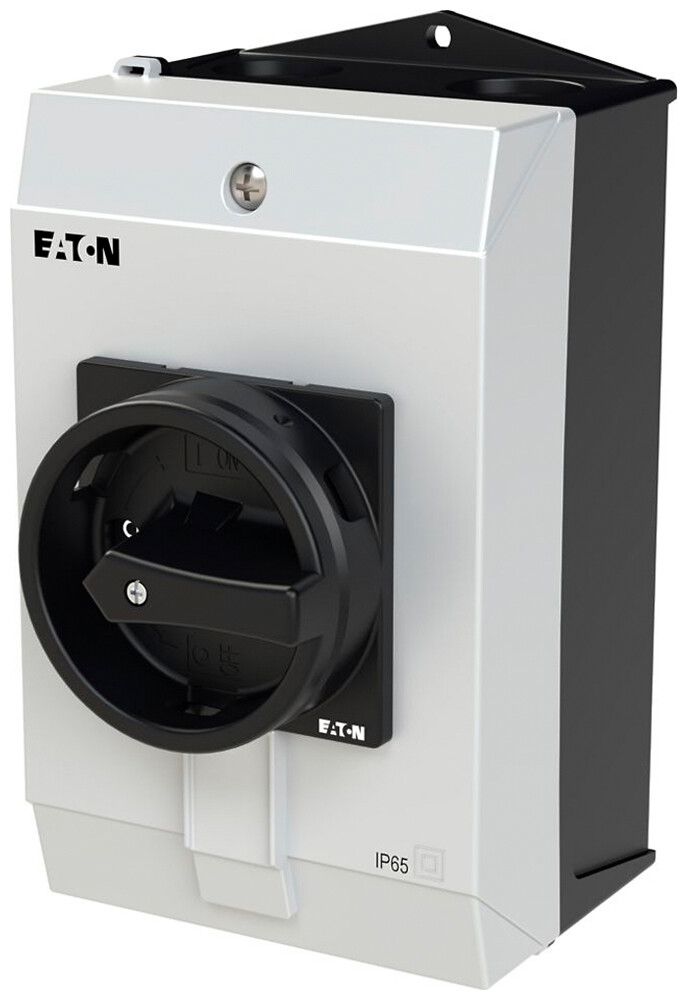 Sectionneur de charge AP Eaton P1-25/I2 3P 25A 690V 1NC 1NO IP65 noir