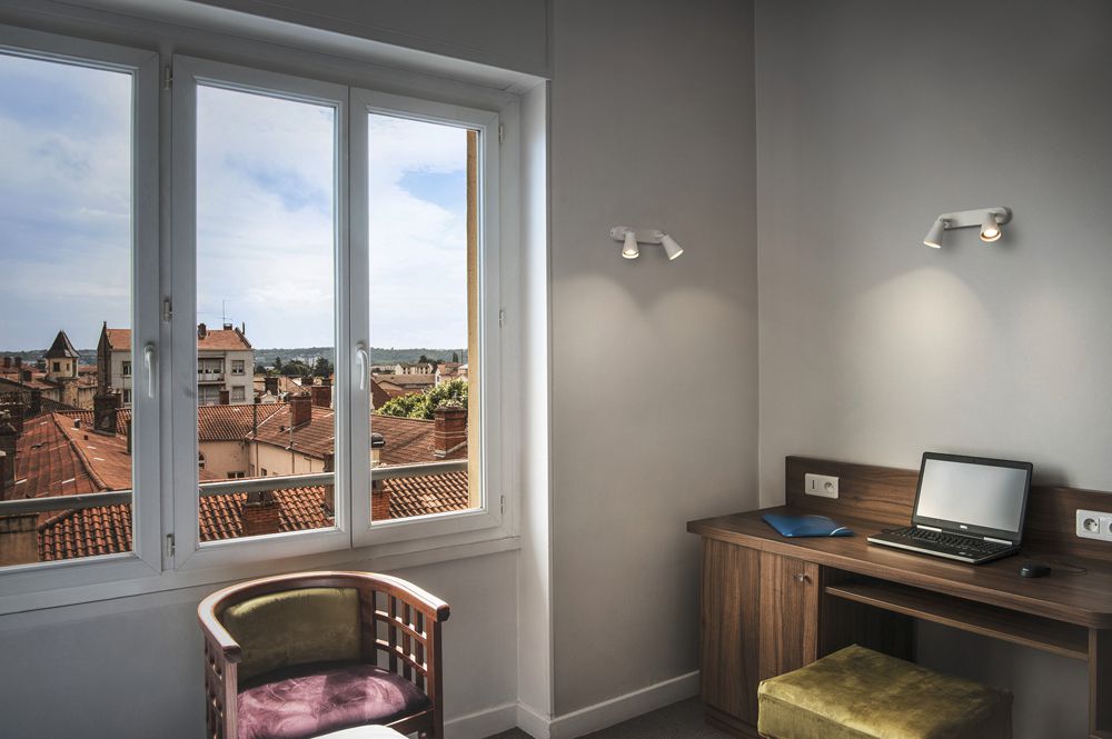 Plafonnier/applique SLV AVO DOUBLE CW GU10 2×50W 240×95×115mm blanc