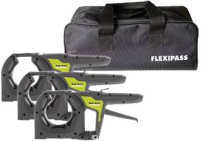 Kabelführungssystem 3er-Set Roll..Profi Flexipass Ø38mm inkl. Tasche