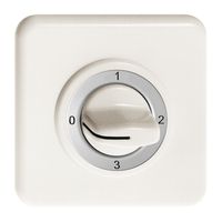 UP-Frontset FH 0-1-2-3 weiss für Drehschalter