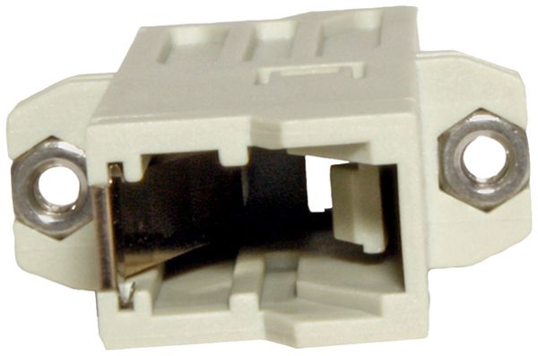 Prise mobile FO ROLINE multimode E2000/E2000-compact bride beige