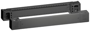 Sockelblende Rittal VX 8660.003 800×100×29mm Vorder/Rück Stahl schwarz 2Stk