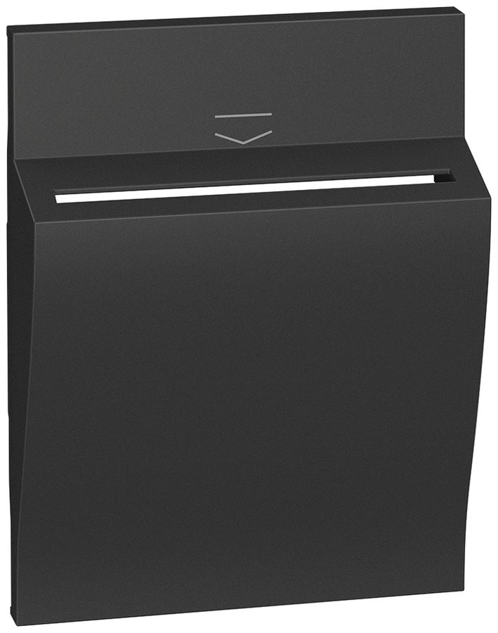 Abdeckung Living Now 3 Module für Hotelcard-Schalter schwarz