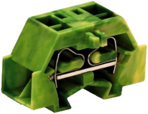 Klemme 4L WAGO 2.5mm², grün/gelb