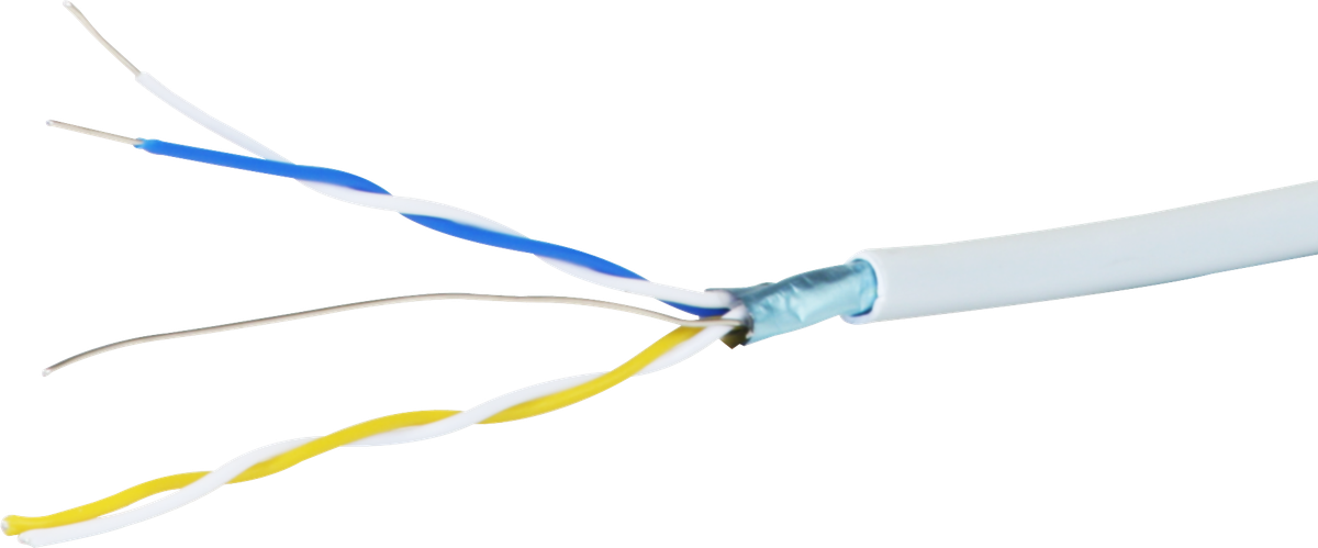 Kabel G51 Al 2×2×0,6mm halogenfrei Eca