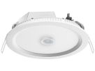 Downlight LED ESYLUX ELSA-2 PD DALI, Ø240 18W 4000K 1750lm, blanc