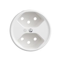 Montageset STANDARDdue SNAPFIX® für 2×T13 mit Frontlinse ws