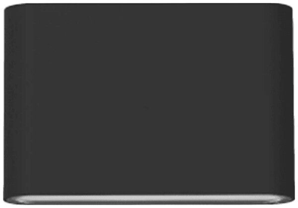 Applique LED DOTLUX FLASK 10W 940lm 3000K IP65 nero