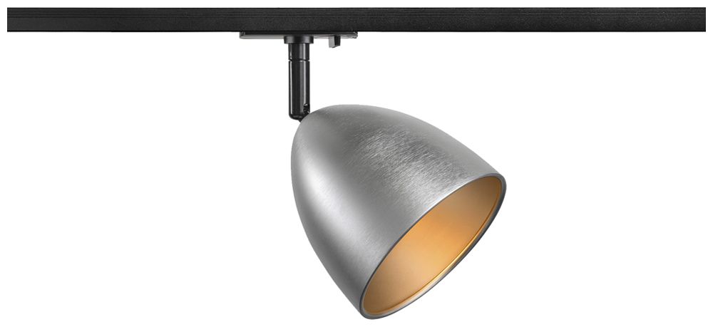 Spot SLV PARA CONE 14 GU10 1×25W REG AD1PH Ø135×200mm alluminio