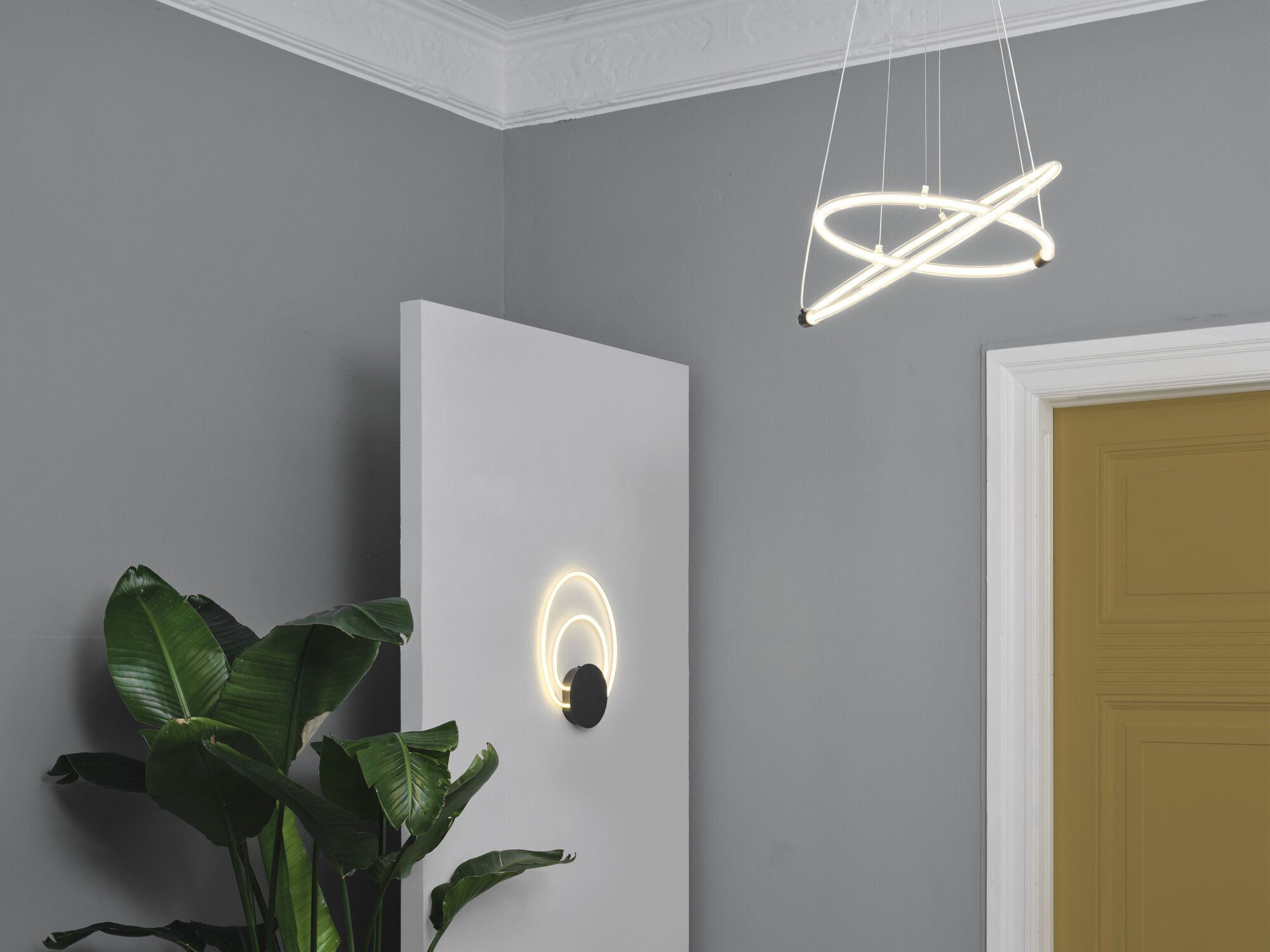 LED-Pendelleuchte LEDVANCE Decor Celestio 21W 2400lm 830 498×456mm transparent