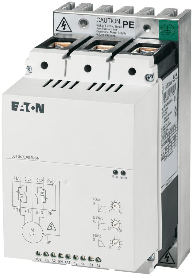 Softstarter Eaton DS7-340SX055N0-N 55A 3L/3L 200…480V Us:24VAC/DC