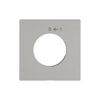 Kit di montaggio EDIZIO.liv SNAPFIX® pulsante girevole c.chiusura 0 ← 1 grc