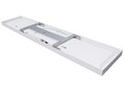 Plafonnier/applique LED DOTLUX PANELbig-ugr 40W 4750lm IP40 1525×325×48mm blanc