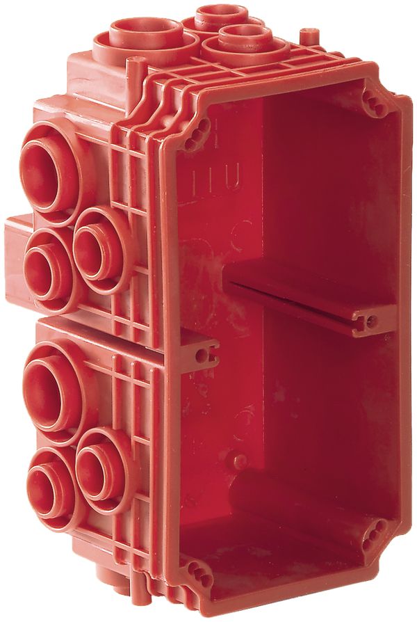 UP-Einlassdose MT Crallo-Leu Gr. I-I rot