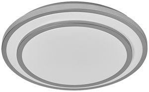 LED-Deckenleuchte LEDVANCE ORBIS BERLIN 36W 2450lm 3000K Ø492mm Silber