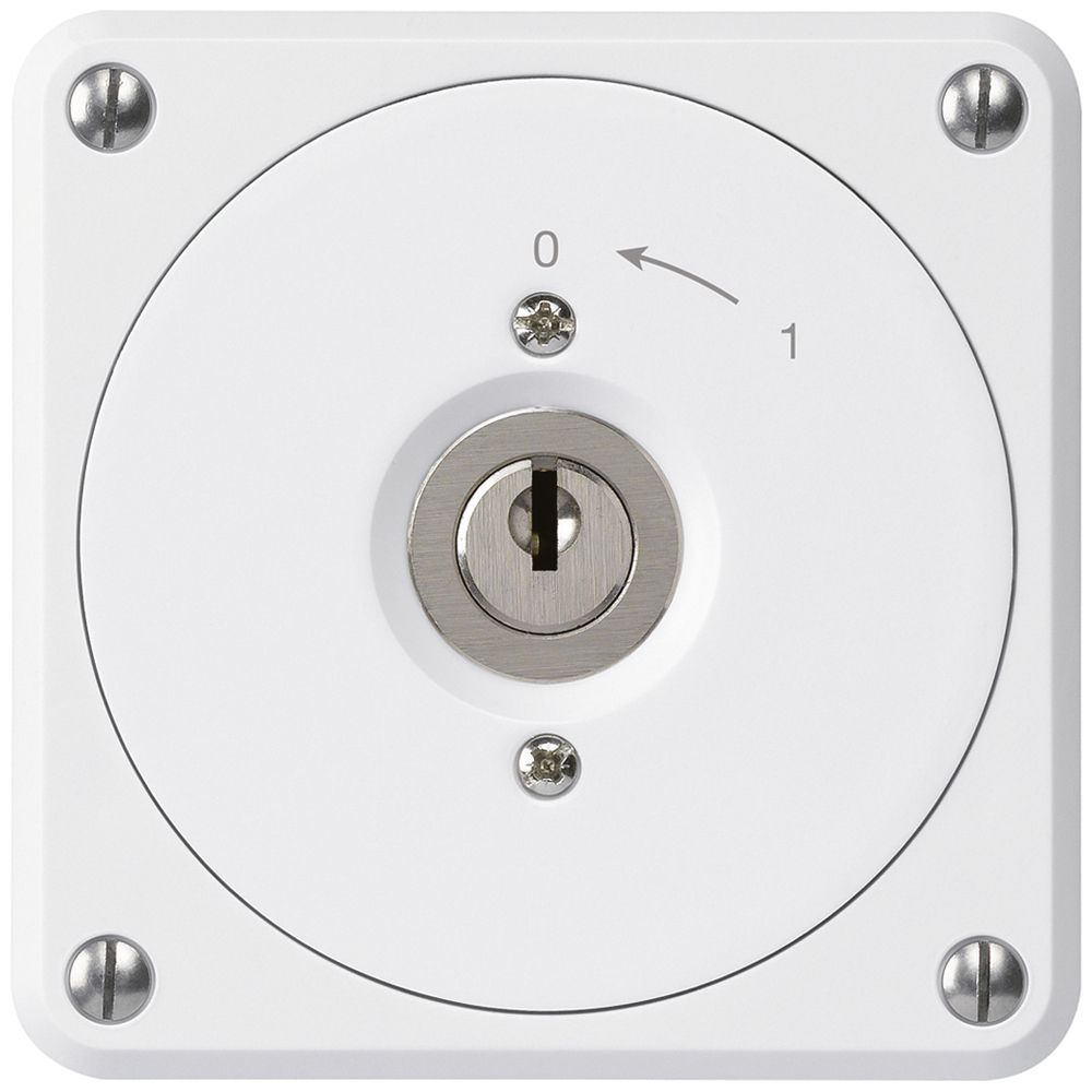 Contact pivotant à clé ENC robusto blanc sans clapet 2P pour combinaison