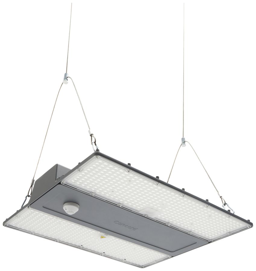 LED-Hallenstrahler Sylvania Rocks SSA03H 72W 13500lm 840 IP65 75° DIM 481×446
