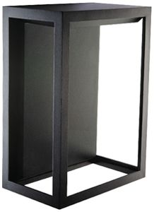 Applique LED SG Fagernes 9W 280lm 2700K IP44 REG 200×125×280mm nero