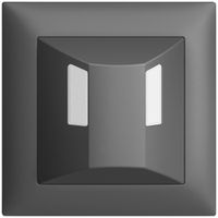 Copertura per EDIZIOdue PIRI 180 grigio scuro con telaio