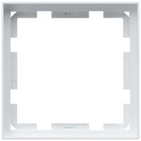 Cadre frontal KNX Hager kallysto pour thermostat blanc