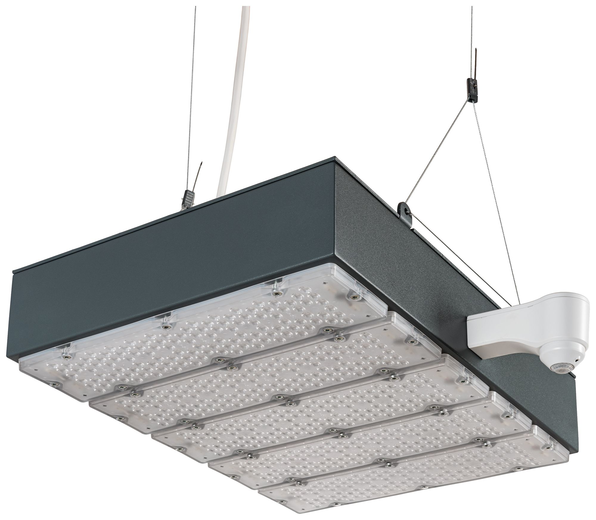 Proiettore capann.LED Sylvania KubiXx WIDE PIR 140W 24400lm 840 IP65 REG 412×460