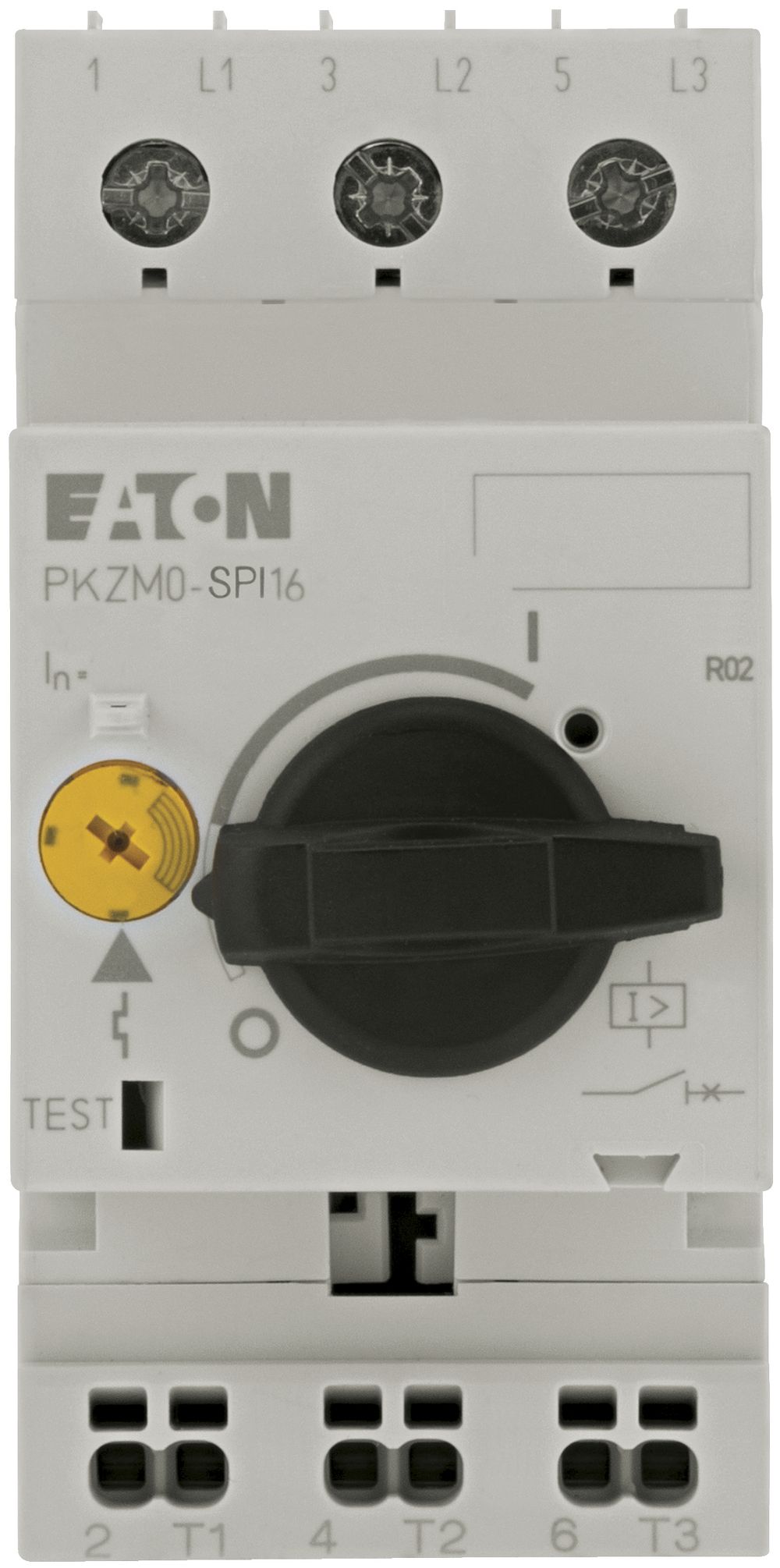 Salvamotore Eaton, 0.1…0.16A, morsetto vite/morsetto Push-in