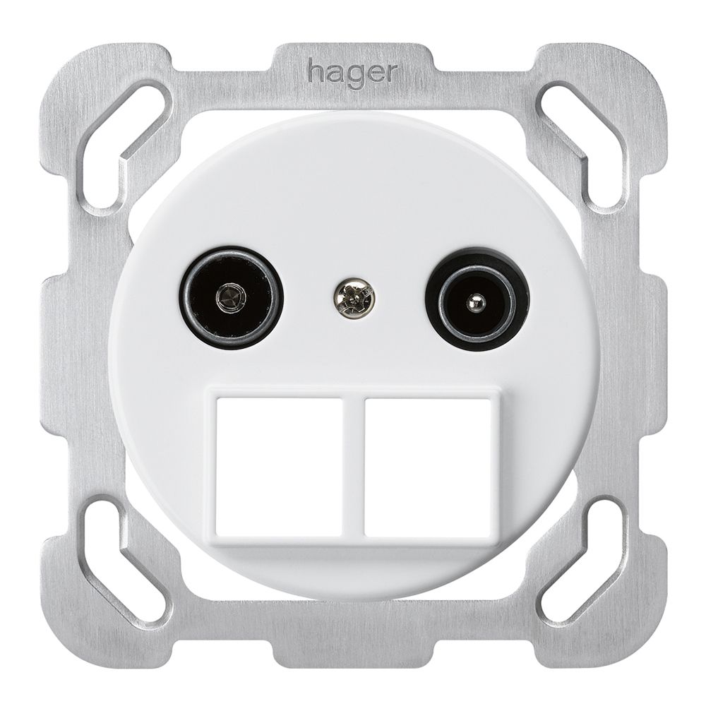 UP-Antennendose TV-R HMS basico B 14dB weiss