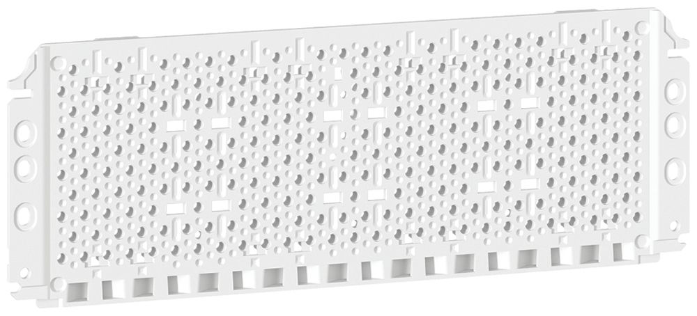 Montageplatte Hager volta 95×265mm Lochung Kunststoff