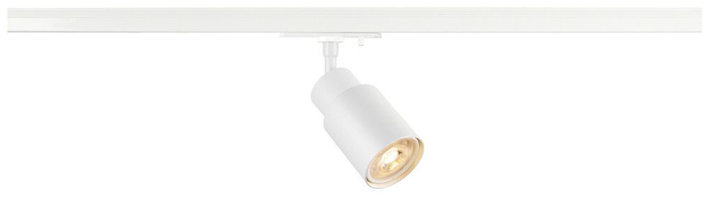 Spot SLV PURI 2.0 Tube GU10 1×6W VAR AD1PH Ø55mm blanc