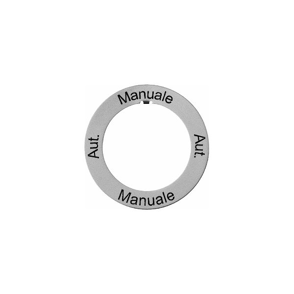 Kennscheibe Aut.-Manuale-Aut.- Manuale Al AG SS, GUP SS