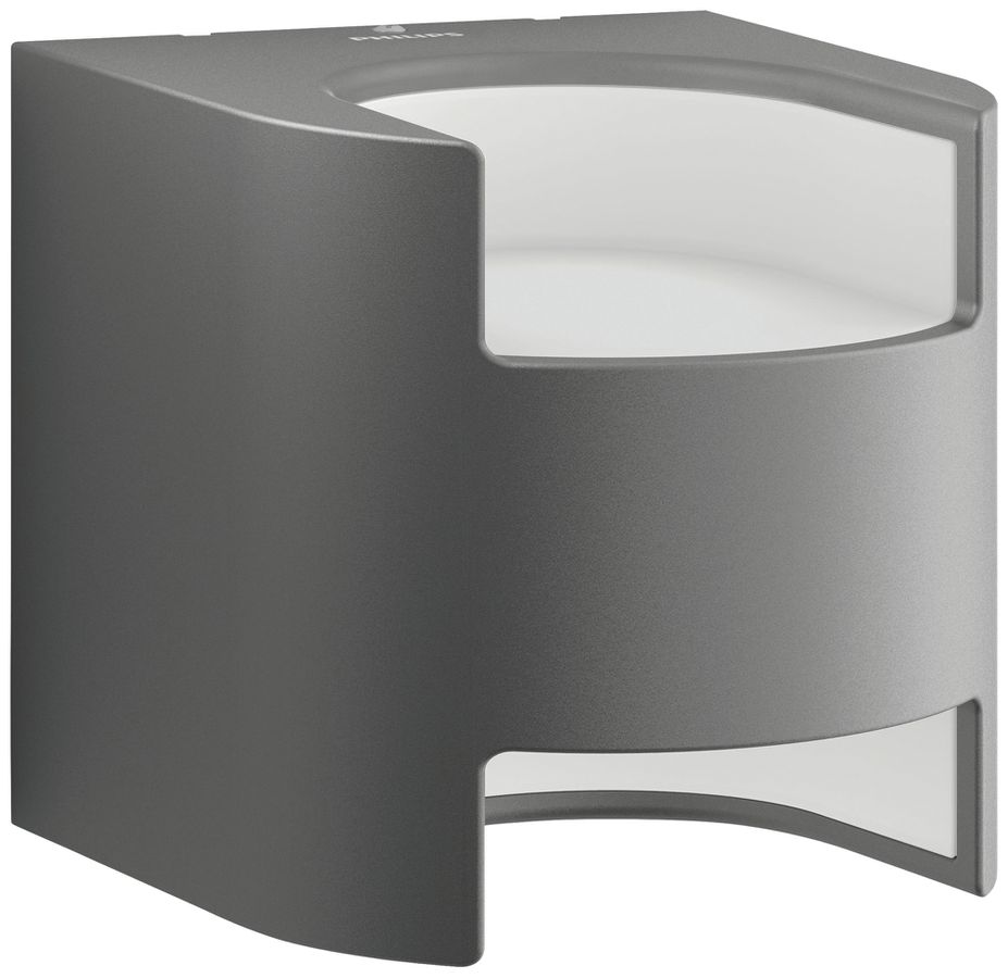 LED-Wandleuchte Grass 9W 2700K 800lm IP44 anthrazit