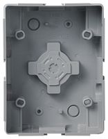 Boîtier ENC Siedle, matière plastique, 100×132×50mm, gris