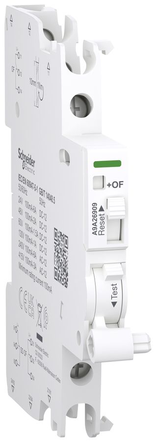 Contatto ausiliario&interruttore dist.SE Clario iC40/Acti9 iC60 iSD+OF 0.1…6A