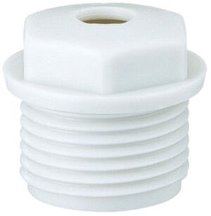 Passacavo con buco esagonale M25 grigio chiaro