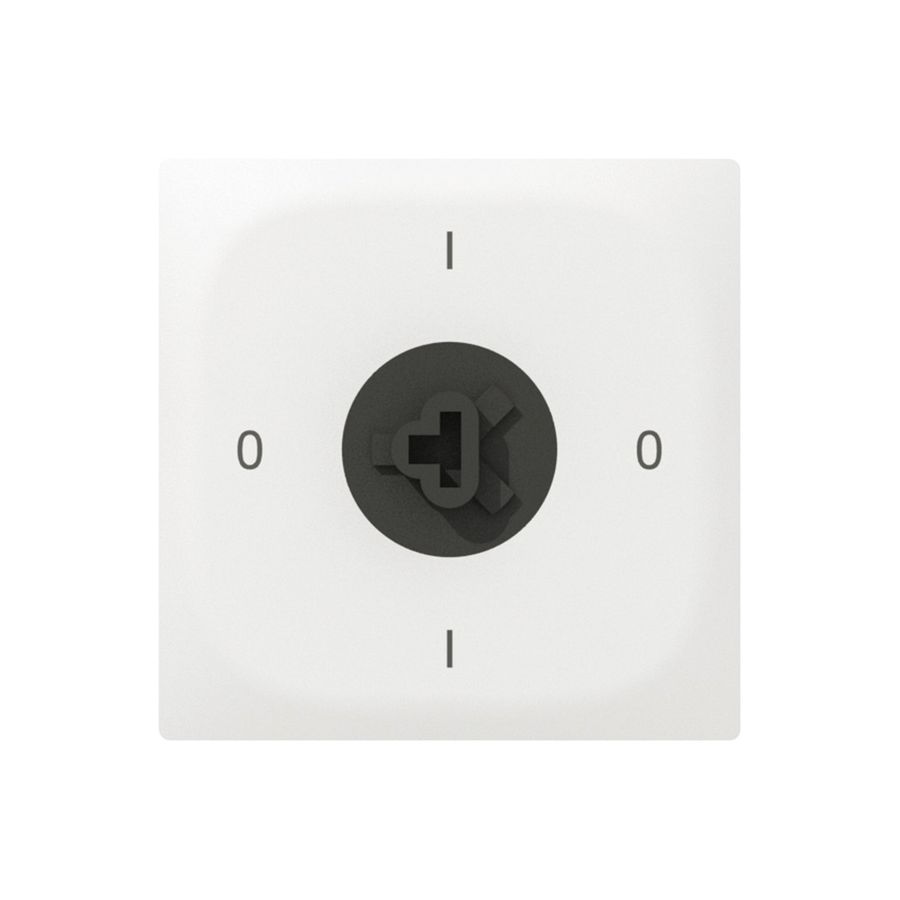 Interruttore rotativo INC SIDUS E 0/2L SS bianco