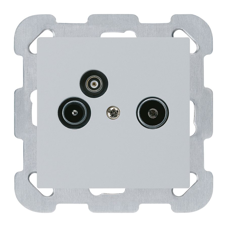 UP-Antennendose R/TV-Daten kallysto B 2GHz 11db hellgrau