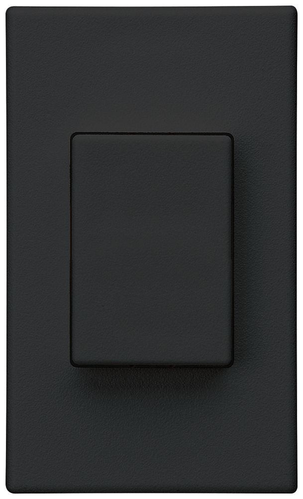 EB-Taster Hager FLF 10A/250V 0/2L schwarz