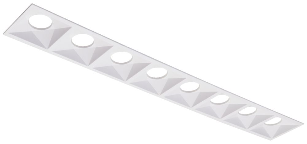 Reflektor SG Inspire Kunststoff direkt 280×38mm weiss