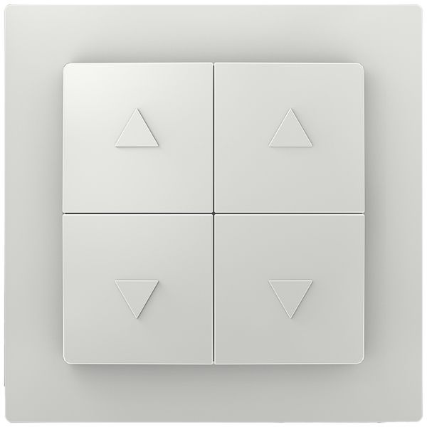 Kit di montaggio Sidus p.interrutore/contatto p.tapparelle 2-canale, ZE, bi