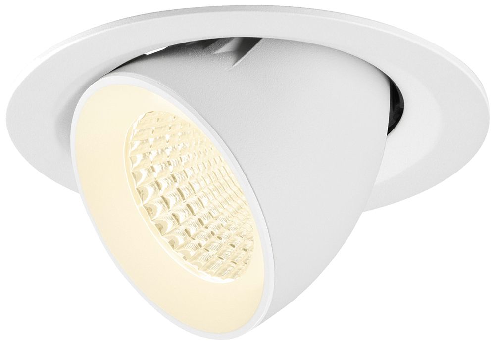 Downlight LED SLV NUMINOS GIMBLE M 12W 1900lm 4000K WB DALI Ø135×95 bianco