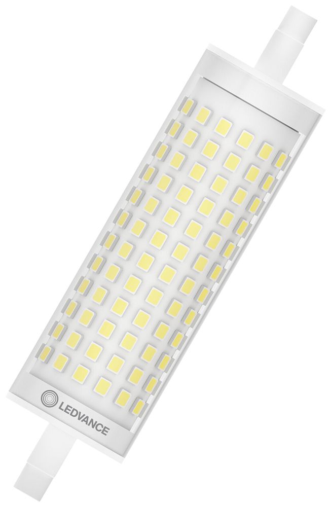Lampe LED LEDVANCE LINE R7s 20W 3000lm 3000K Ø28×118mm clair