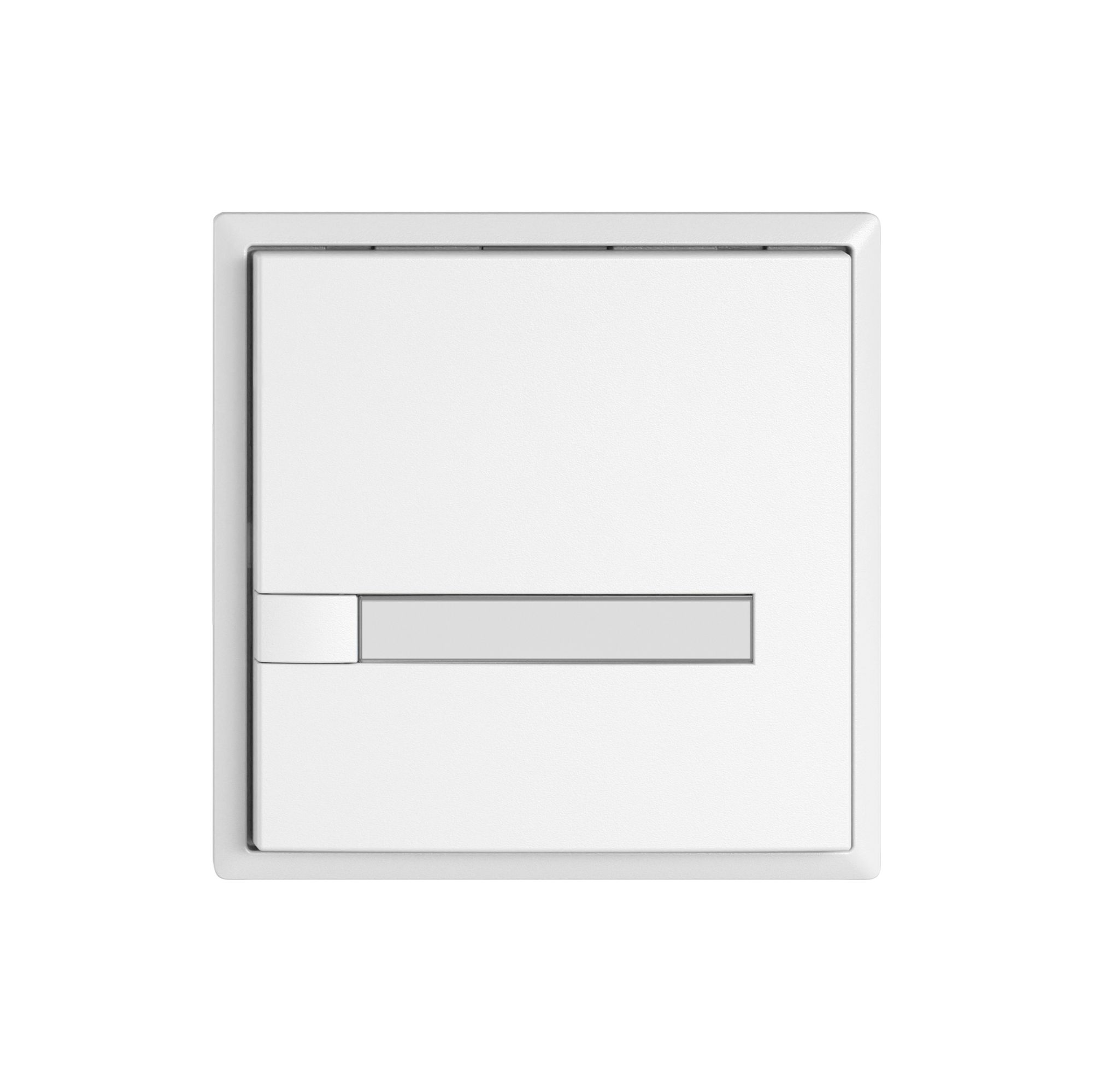 Universaltaster EDIZIO.liv UNI SNAPFIX® o.LED 1× 1-Tbed.Pap.ws